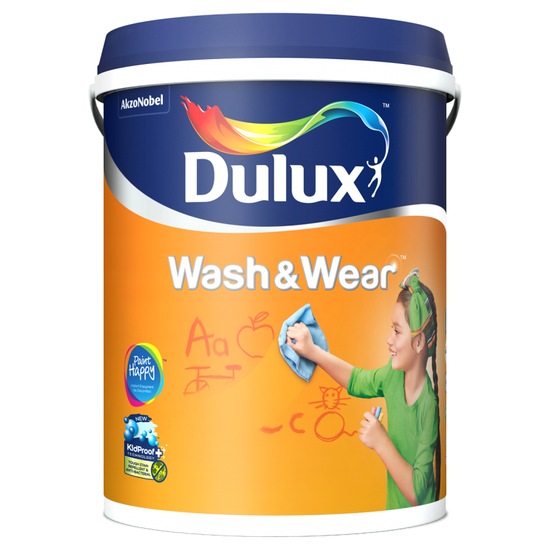 Dulux Wash & Wear Interior Paint 5 Litre